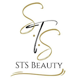 S.T.S  STS BEAUTY logo
