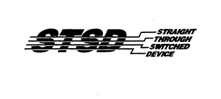 STSD STRAIGHT THROUGH SWITCHED DEVICE logo