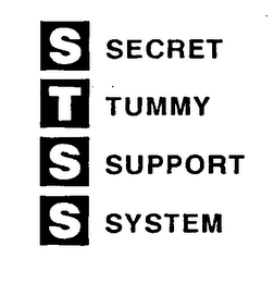 STSS SECRET TUMMY SUPPORT SYSTEM logo
