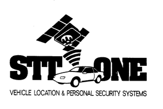 STT ONE VEHICLE LOCATION & PERSONAL SECURITY SYSTEMS logo