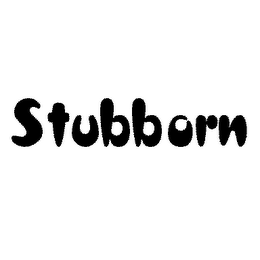 STUBBORN logo