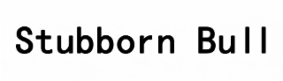STUBBORN BULL logo