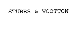 STUBBS & WOOTTON logo
