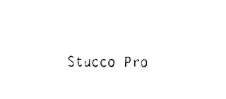 STUCCO PRO logo