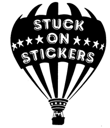 STUCK ON STICKERS logo