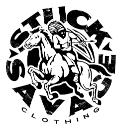 STUCK SAVAGE CLOTHING logo