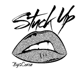 STUCK UP BY: CORIE logo