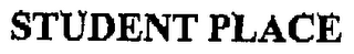 STUDENT PLACE logo