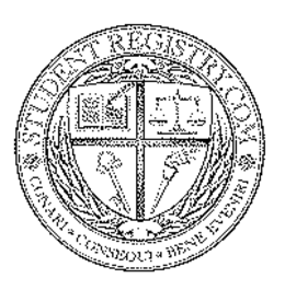 STUDENT REGISTRY.COM CONARI.CONSEQUI.BENE EVENIRI logo