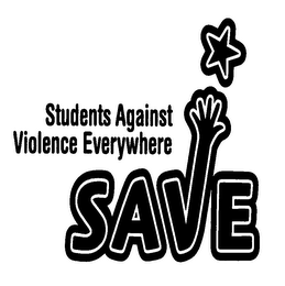 STUDENTS AGAINST VIOLENCE EVERYWHERE SAVE logo