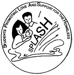 STUDENTS PROMOTING LOVE AND SUPPORT FOR THE HOMELESS - SPLASH logo