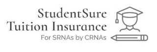 STUDENTSURE TUITION INSURANCE FOR SRNAS BY CRNAS logo
