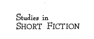 STUDIES IN SHORT FICTION logo