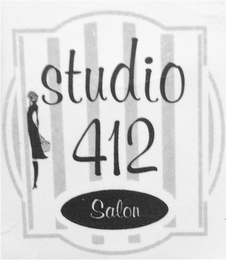 STUDIO 412 SALON logo