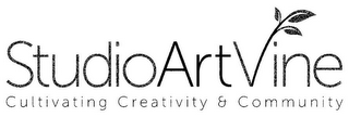 STUDIO ART VINE CULTIVATING CREATIVITY & COMMUNITY logo