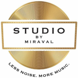 STUDIO BY MIRAVAL LESS NOISE. MORE MUSIC. logo