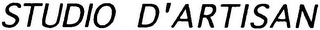 STUDIO D'ARTISAN logo