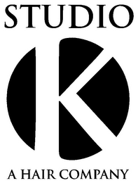 STUDIO K A HAIR COMPANY logo