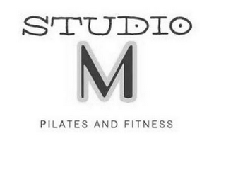 STUDIO M PILATES AND FITNESS logo