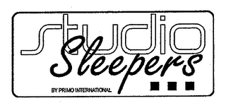 STUDIO SLEEPERS BY PRIMO INTERNATIONAL logo
