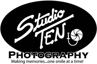 STUDIO TEN PHOTOGRAPHY MAKING MEMORIES ... ONE SMILE AT A TIME! logo