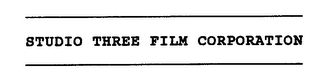 STUDIO THREE FILM CORPORATION logo