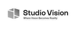 STUDIO VISION WHERE VISION BECOMES REALITY logo