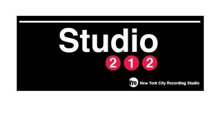 STUDIO212 NYC NEW YORK CITY RECORDING STUDIO logo