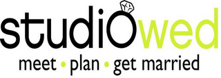 STUDIOWED MEET · PLAN · GET MARRIED logo
