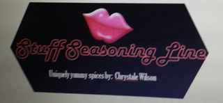 STUFF SEASONING LINE UNIQUELY YUMMY SPICES BY CHRYSTALE WILSON logo
