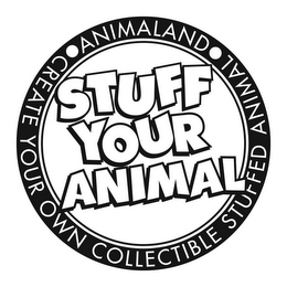STUFF YOUR ANIMAL ANIMALAND CREATE YOUR OWN COLLECTIBLE STUFFED ANIMAL logo
