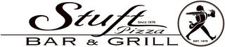 STUFT PIZZA BAR & GRILL SINCE 1976 EST. 1976 logo