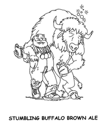 STUMBLING BUFFALO BROWN ALE logo