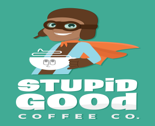 STUPID GOOD COFFEE CO. logo