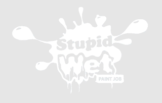 STUPID WET PAINT JOB logo