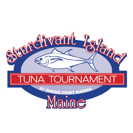 STURDIVANT ISLAND TUNA TOURNAMENT AT SPRING MARINA MAINE logo