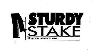 STURDY STAKE THE ORIGINAL REINFORCED STAKE logo