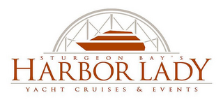 STURGEON BAY'S HARBOR LADY YACHT CRUISES & EVENTS logo