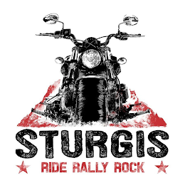 STURGIS RIDE RALLY ROCK logo