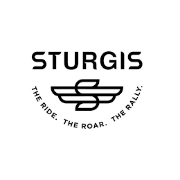 STURGIS S THE RIDE. THE ROAR. THE RALLY. logo