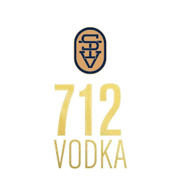 STV 712 VODKA logo