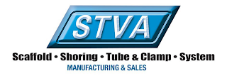 STVA SCAFFOLD · SHORING · TUBE & CLAMP · SYSTEM MANUFACTURING & SALES logo