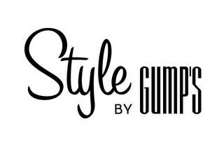 STYLE BY GUMPS logo