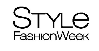 STYLE FASHION WEEK logo