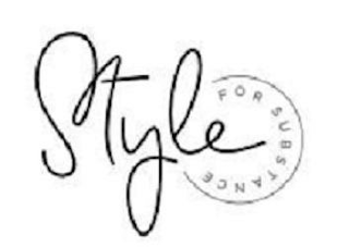 STYLE FOR SUBSTANCE logo