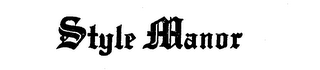 STYLE MANOR logo