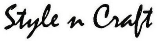 STYLE N CRAFT logo