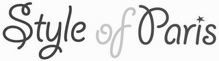 STYLE OF PARIS logo