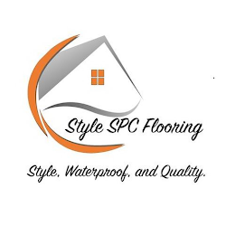 STYLE SPC FLOORING STYLE, WATERPROOF, AND QUALITY. logo