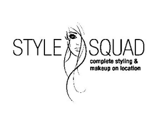 STYLE SQUAD COMPLETE STYLING & MAKEUP ON LOCATION logo